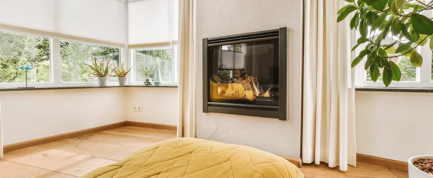 Residential Fireplace Ceramic Glass Installation in Yakima, WA