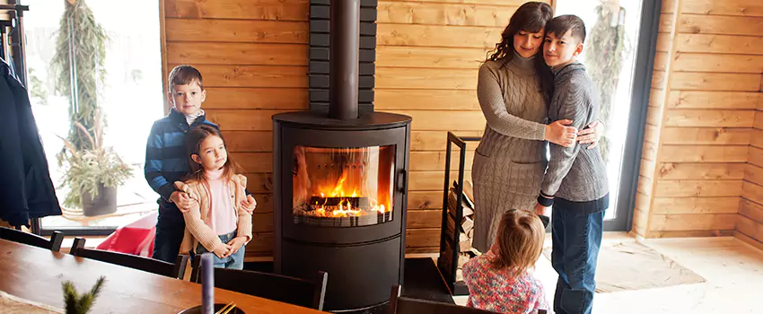 Morso Cast Iron Fireplace Insert Installation in Yakima, Washington