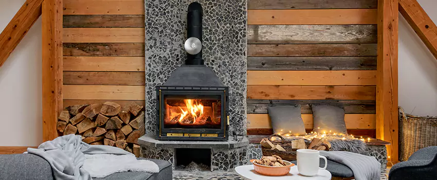 Thelin Hearth Products Direct Vent Gas Stove Fireplace Inspection in Yakima, Washington